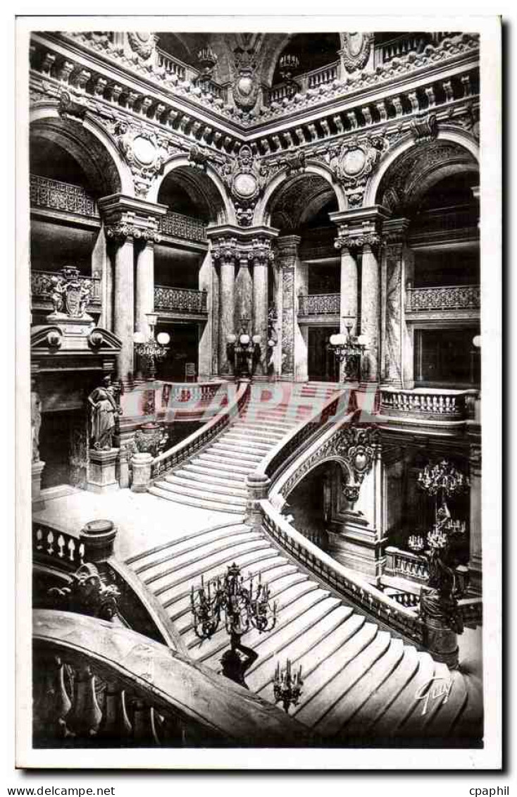 Paris CPA Grand escalier de l'opera