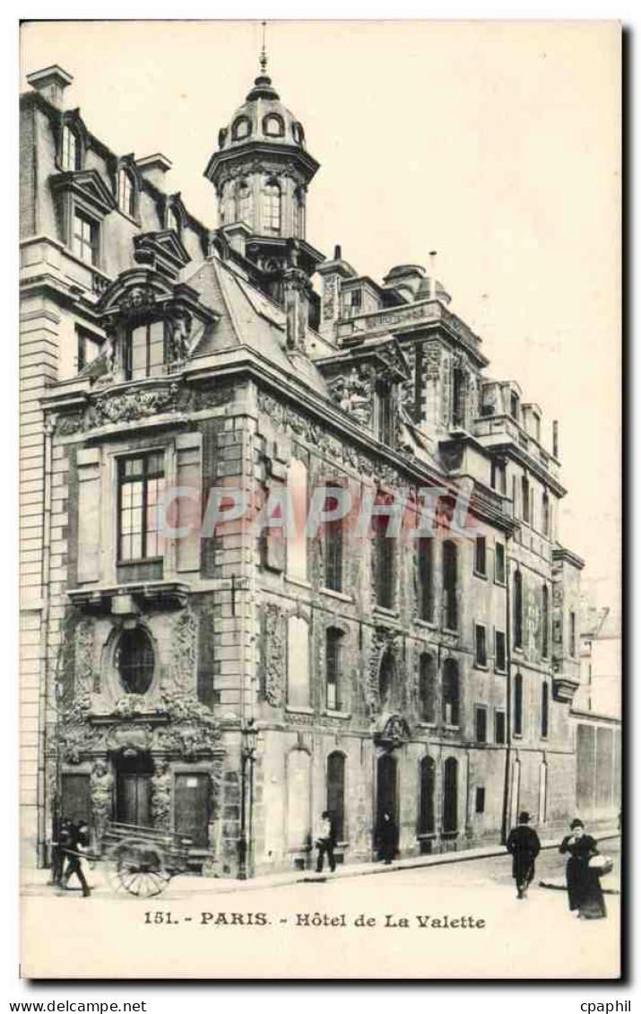 Paris CPA Hotel de la Valette