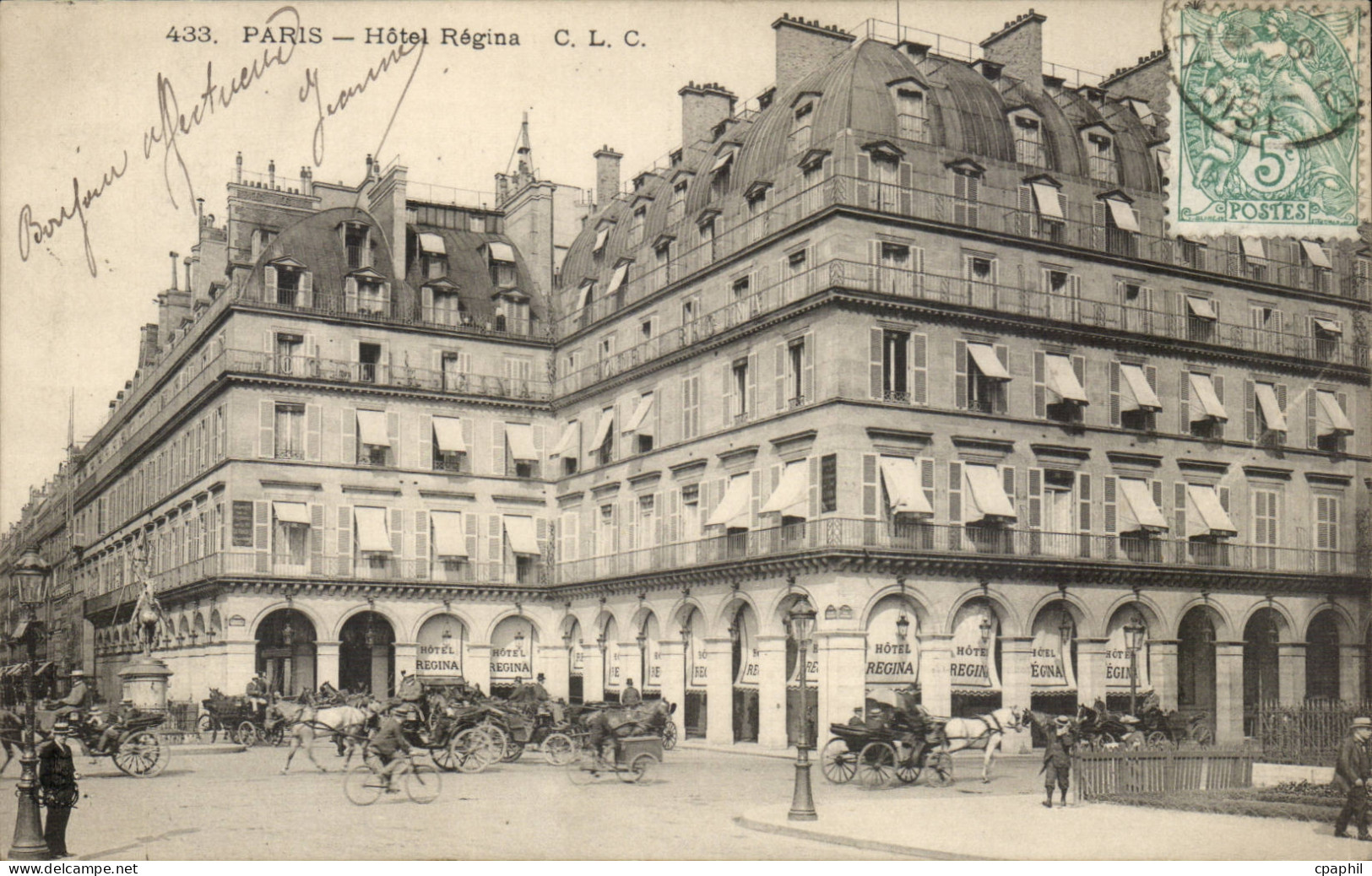Paris CPA Hotel Regina