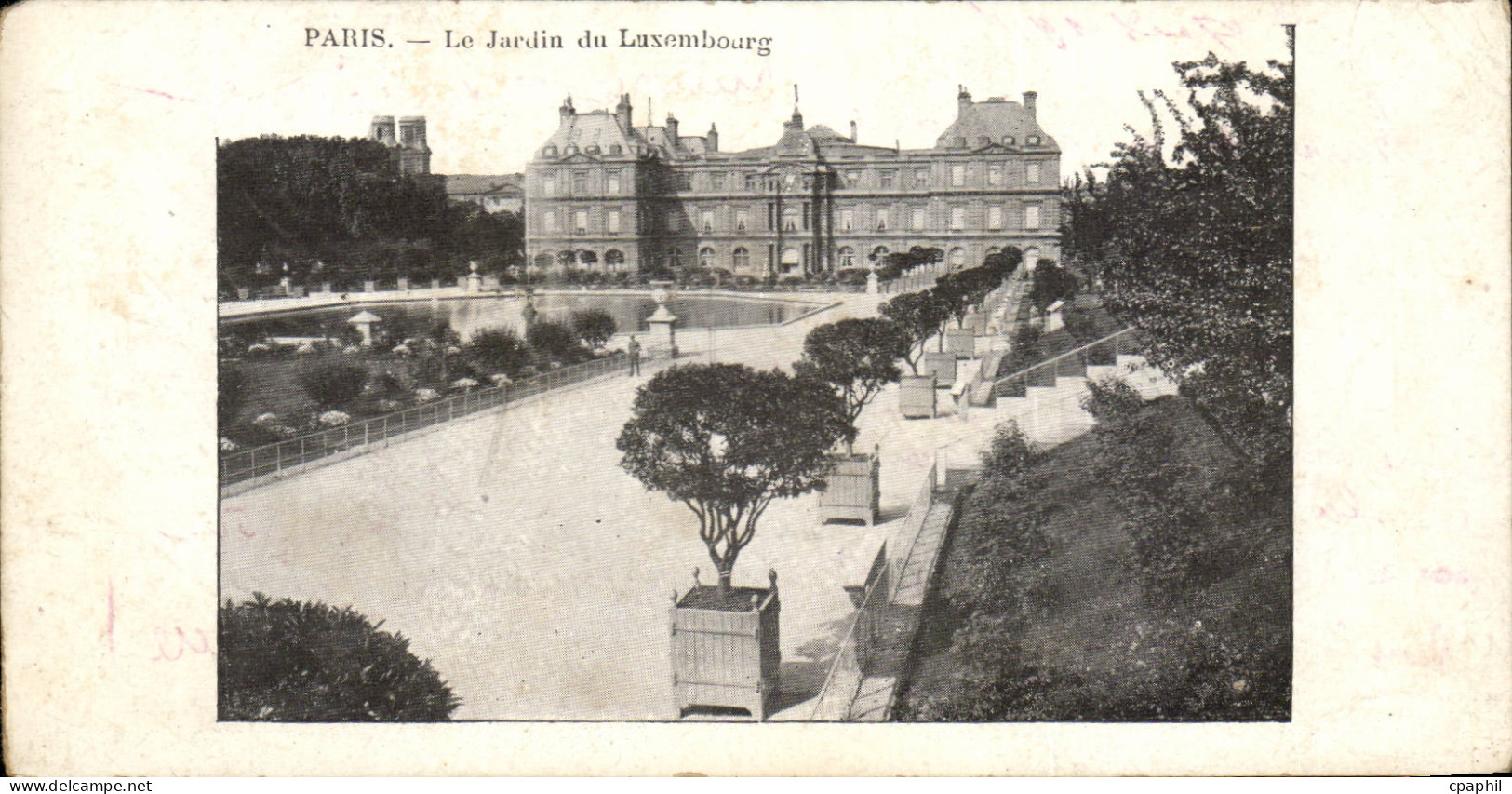 Paris CPA Jardin du Luxembourg