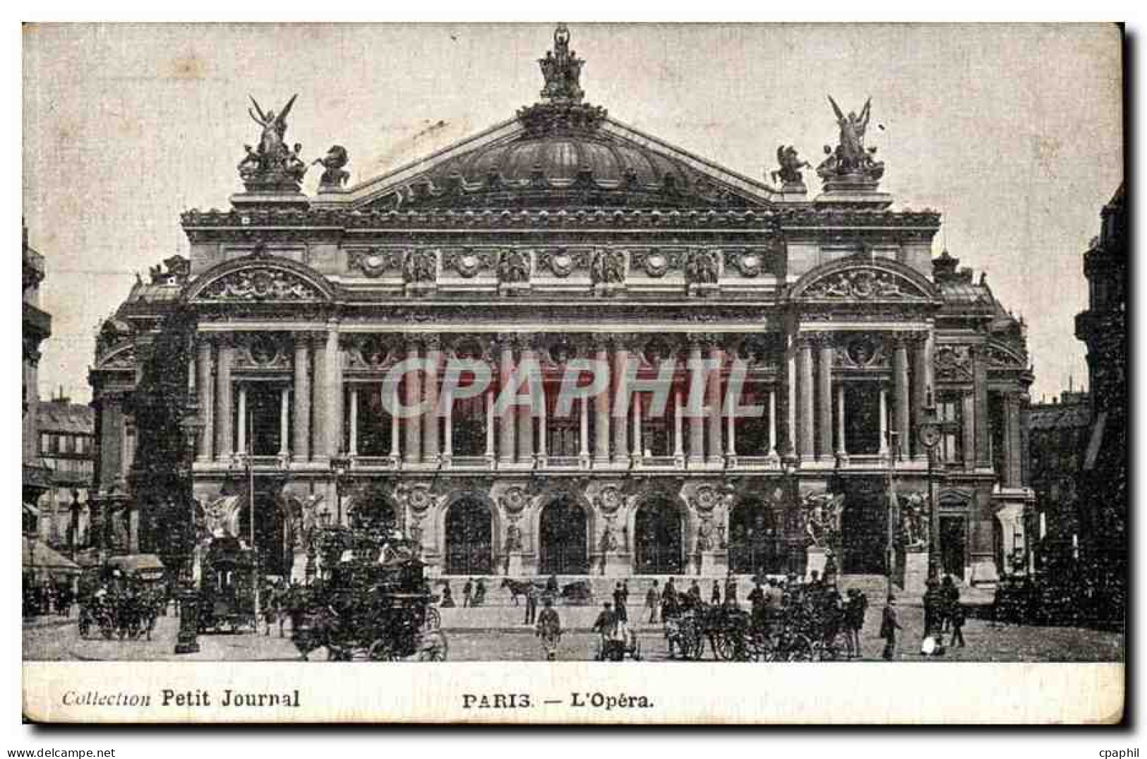 Paris CPA L'Opera