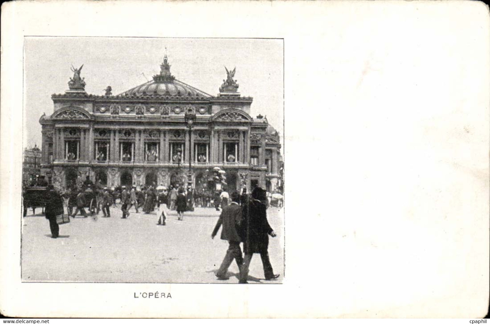 Paris CPA L'opera