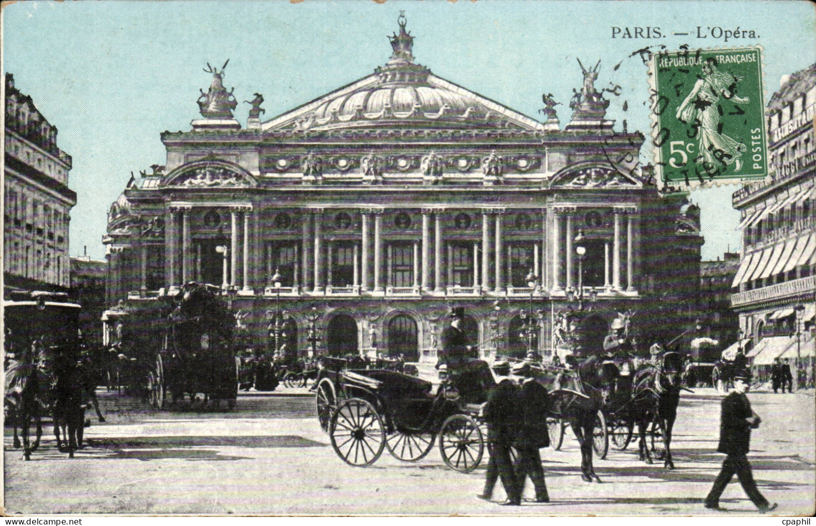 Paris CPA L'opera