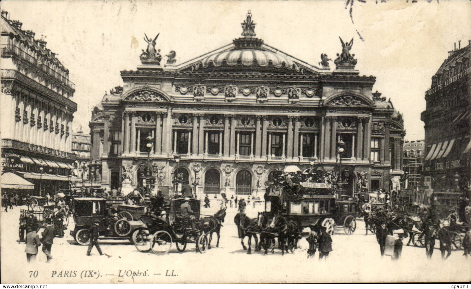 Paris CPA l'opera