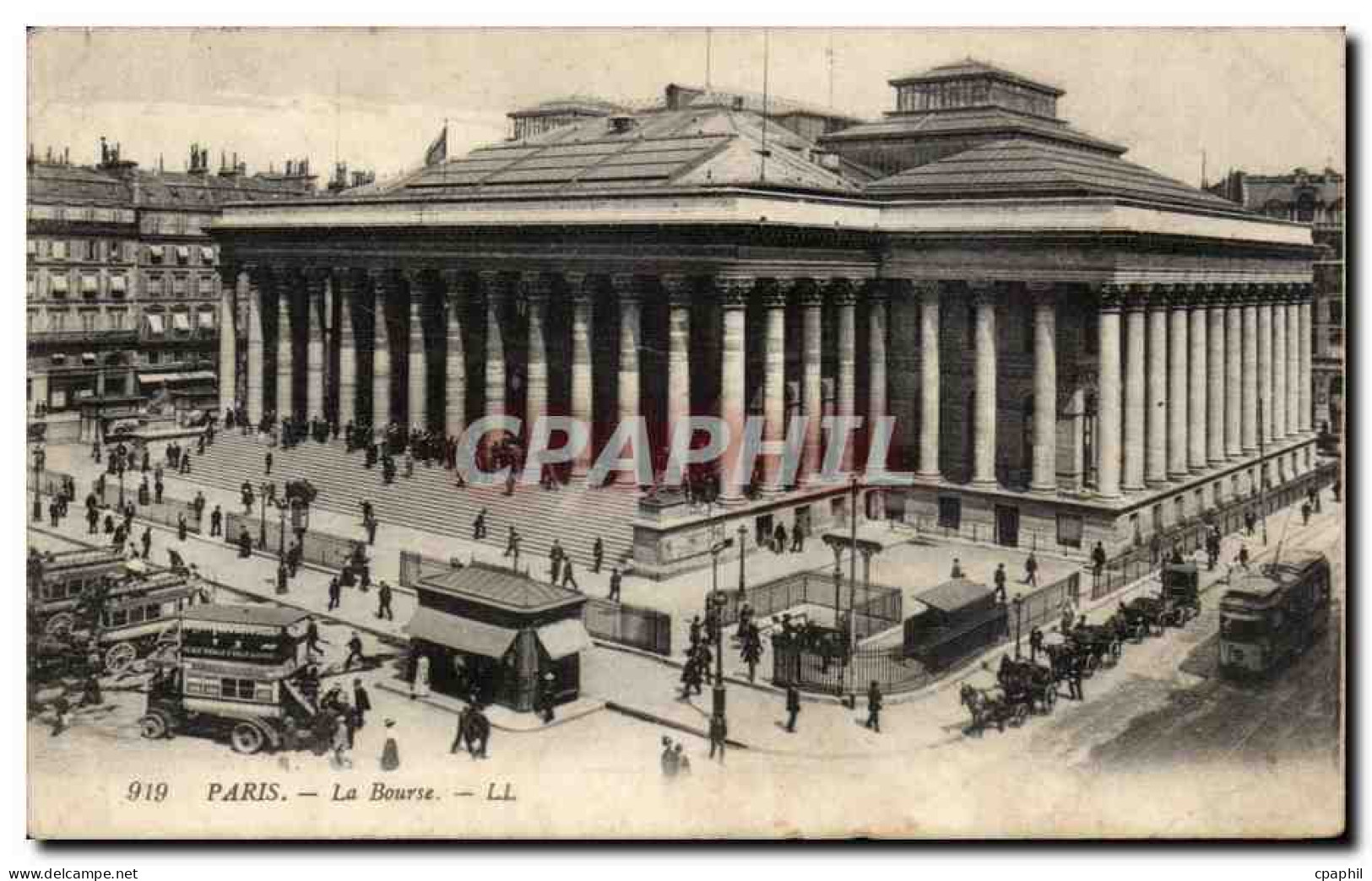 Paris CPA La Bourse