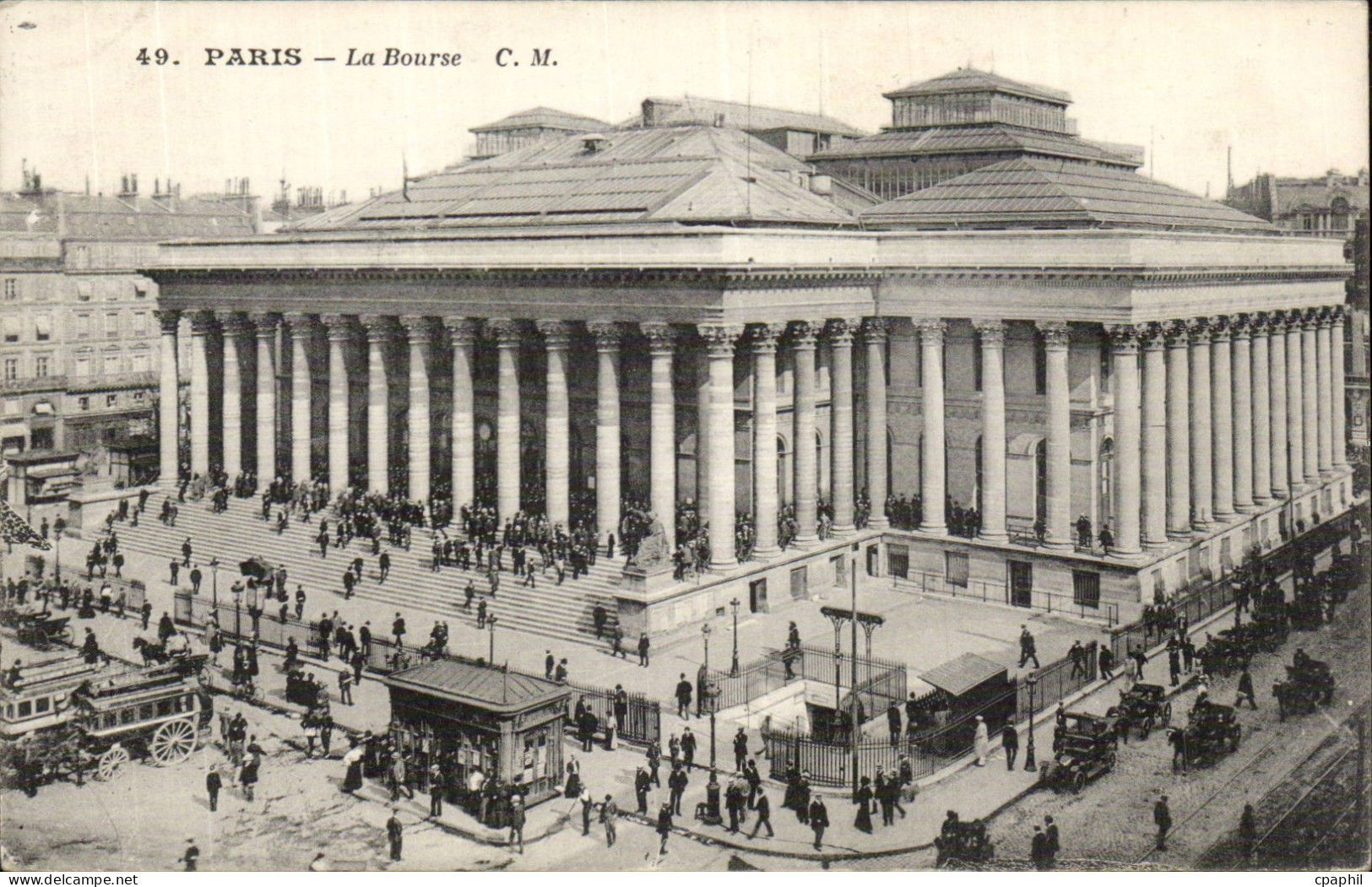 Paris CPA La Bourse