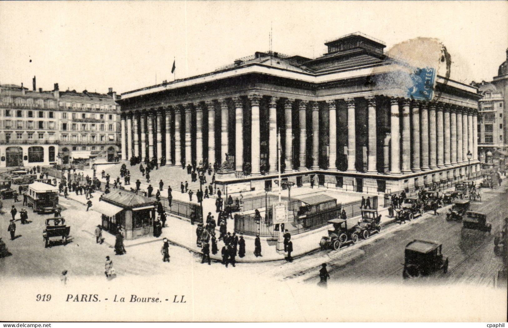 Paris CPA La Bourse