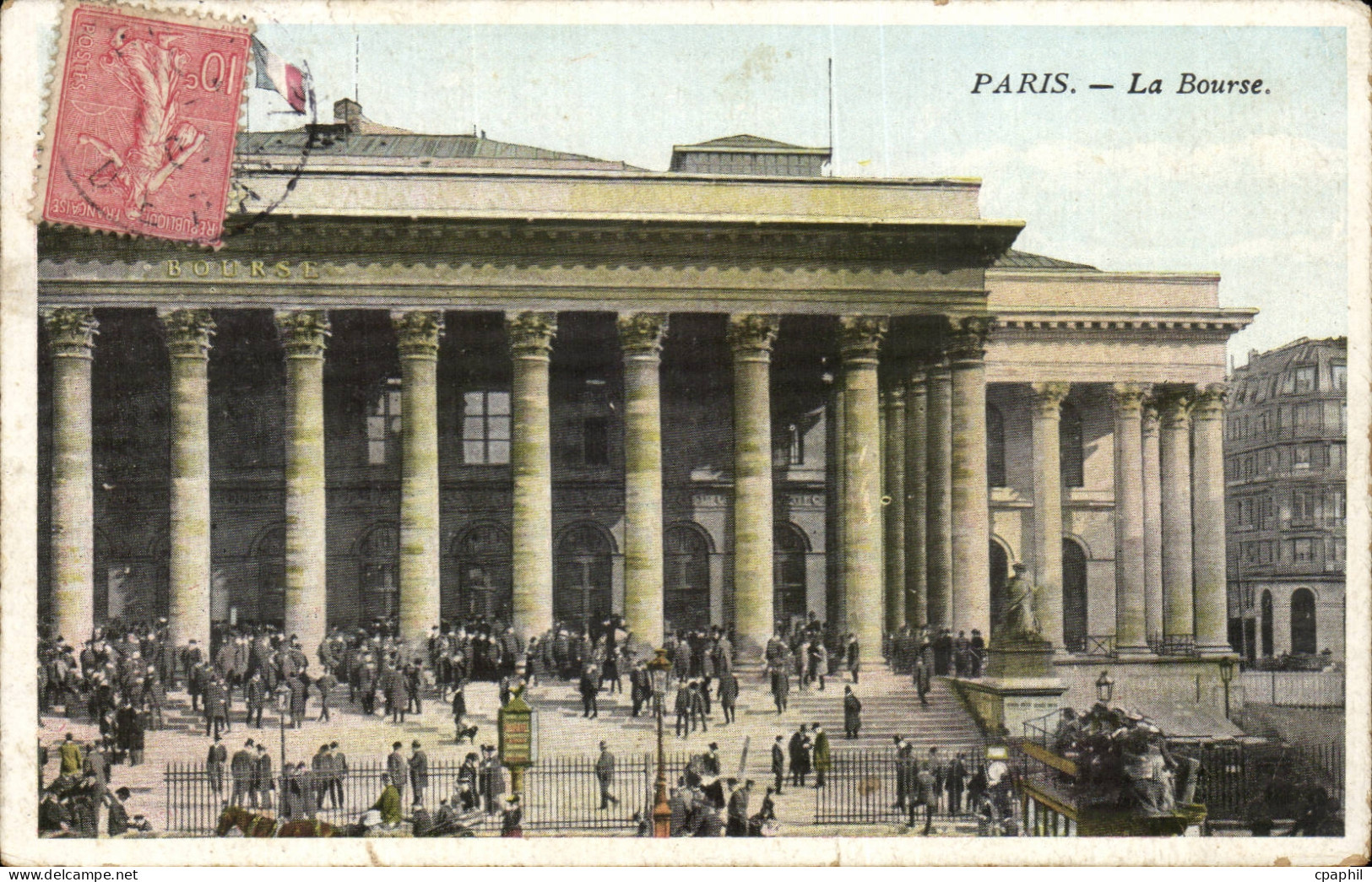 Paris CPA La Bourse