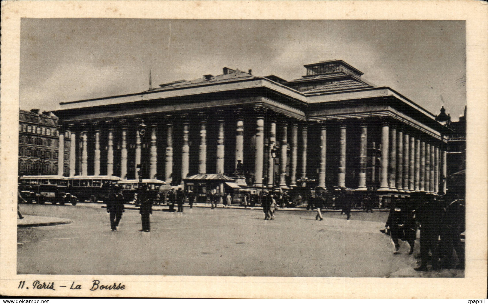 Paris CPA La Bourse