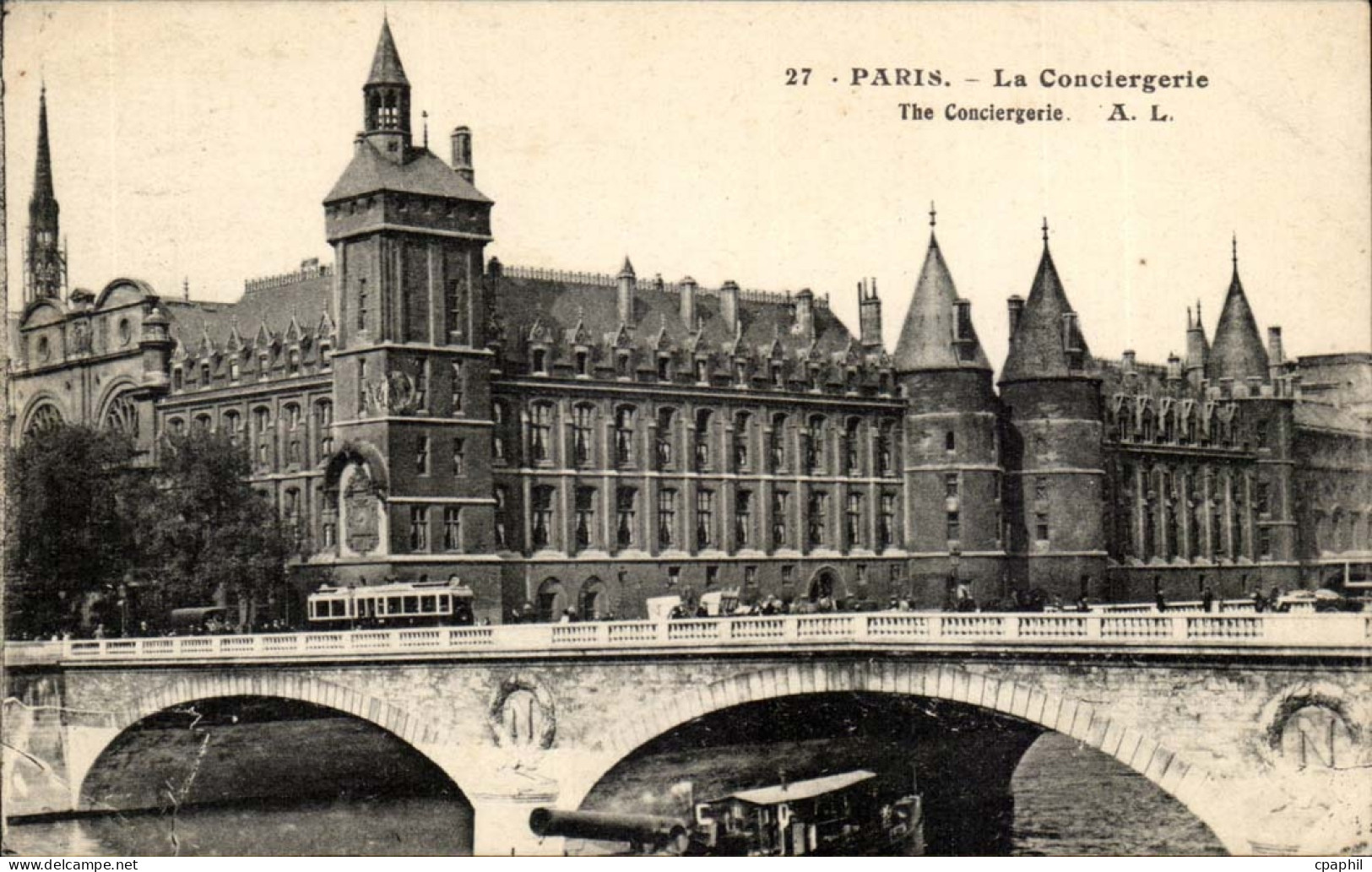 Paris CPA La Conciergerie