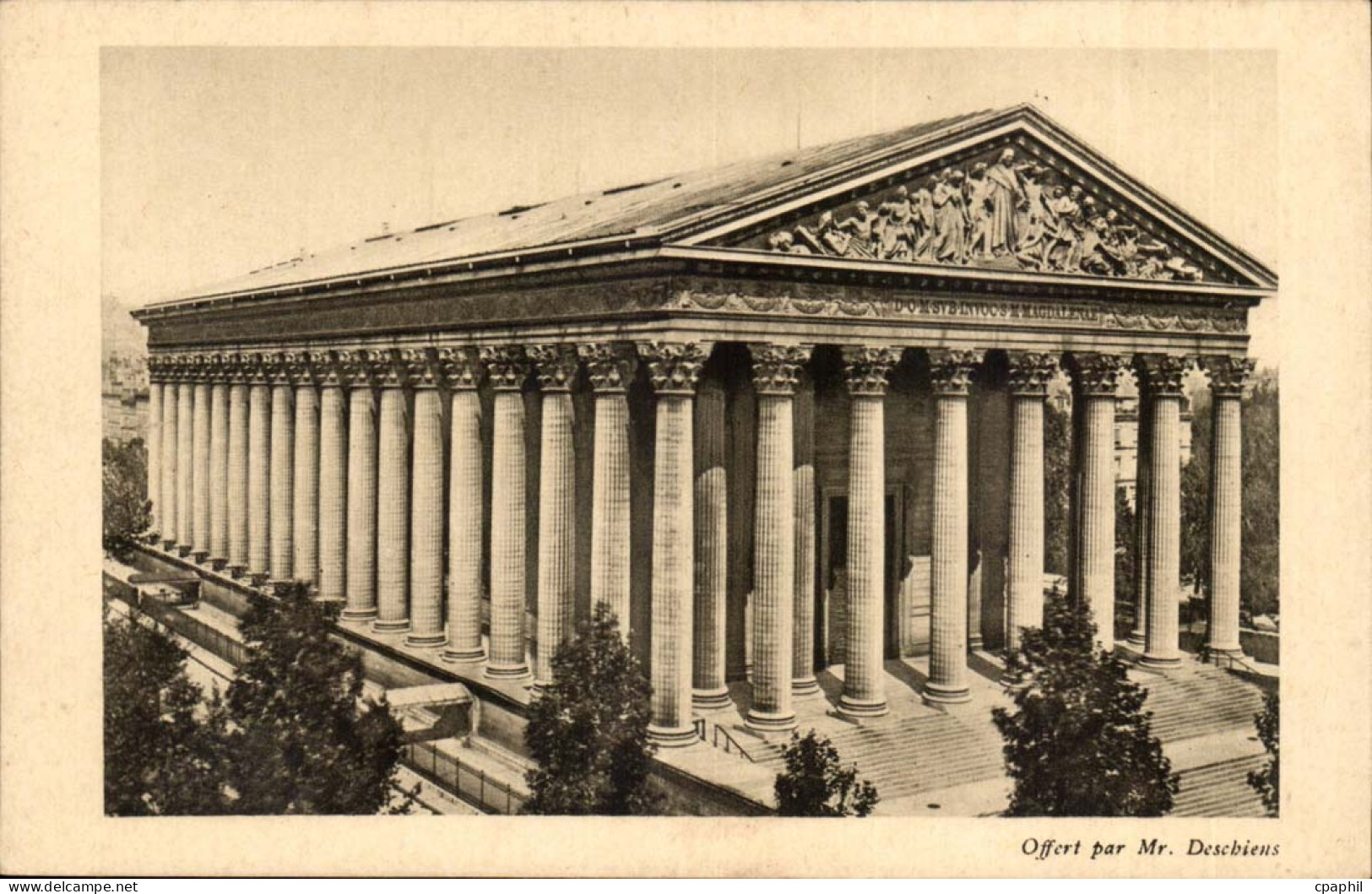 Paris CPA La Madeleine