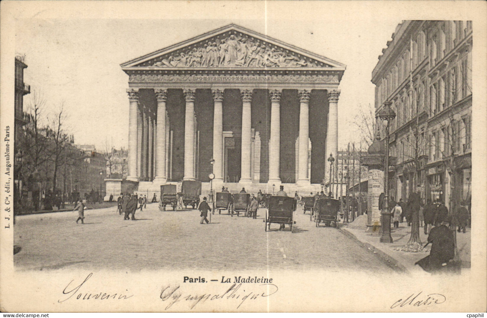 Paris CPA La Madeleine