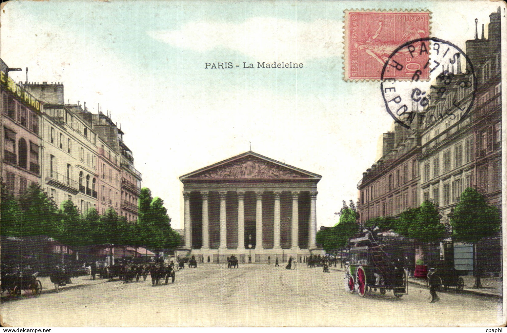 Paris CPA La Madeleine