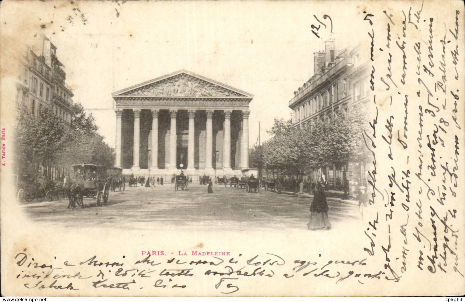 Paris CPA La Madeleine