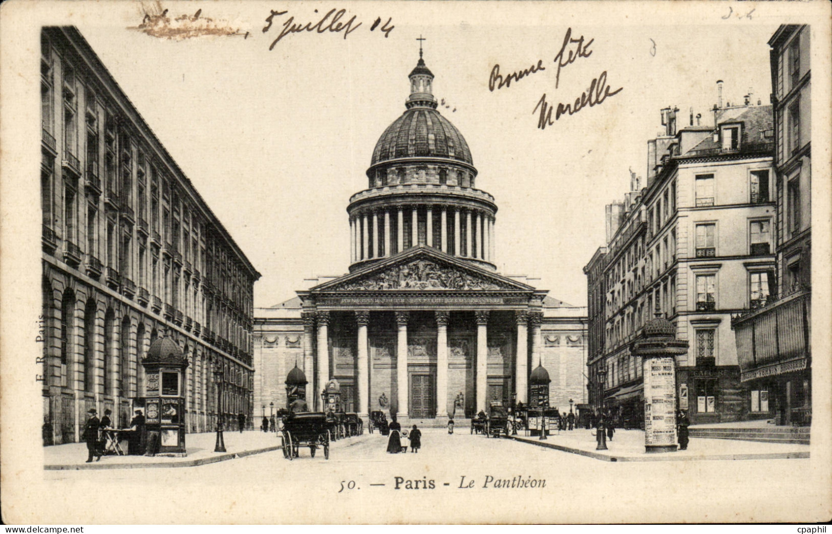Paris CPA Le Pantheon