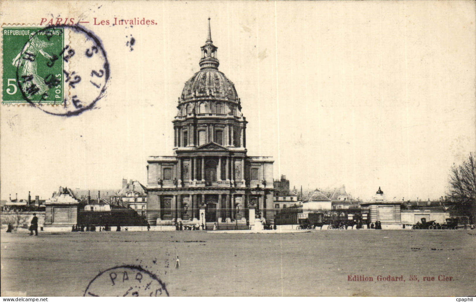 Paris CPA Les Invalides