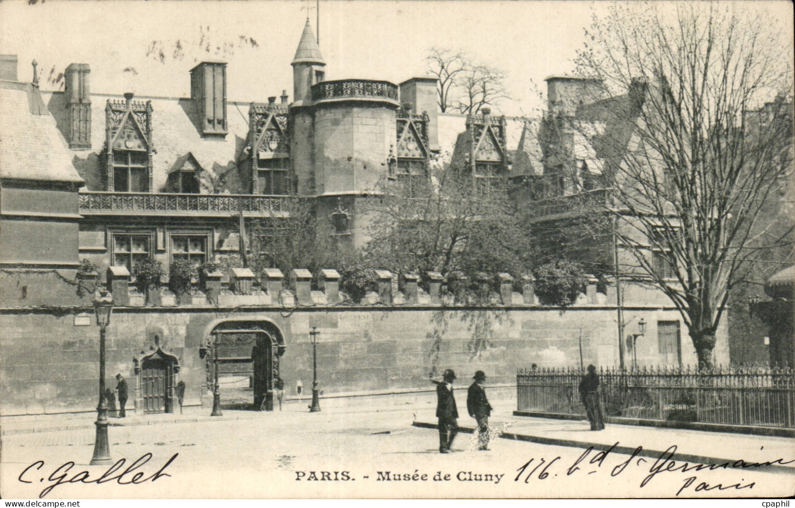 Paris CPA Musee de Cluny