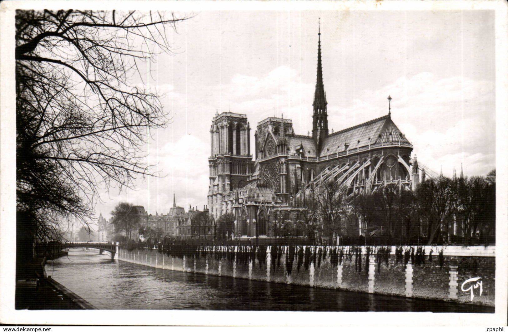 Paris CPA Nµotre Dame (abside)