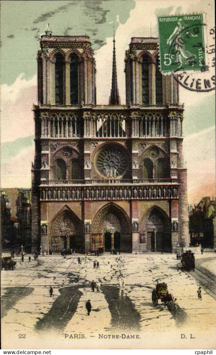 Paris CPA Notre DAme