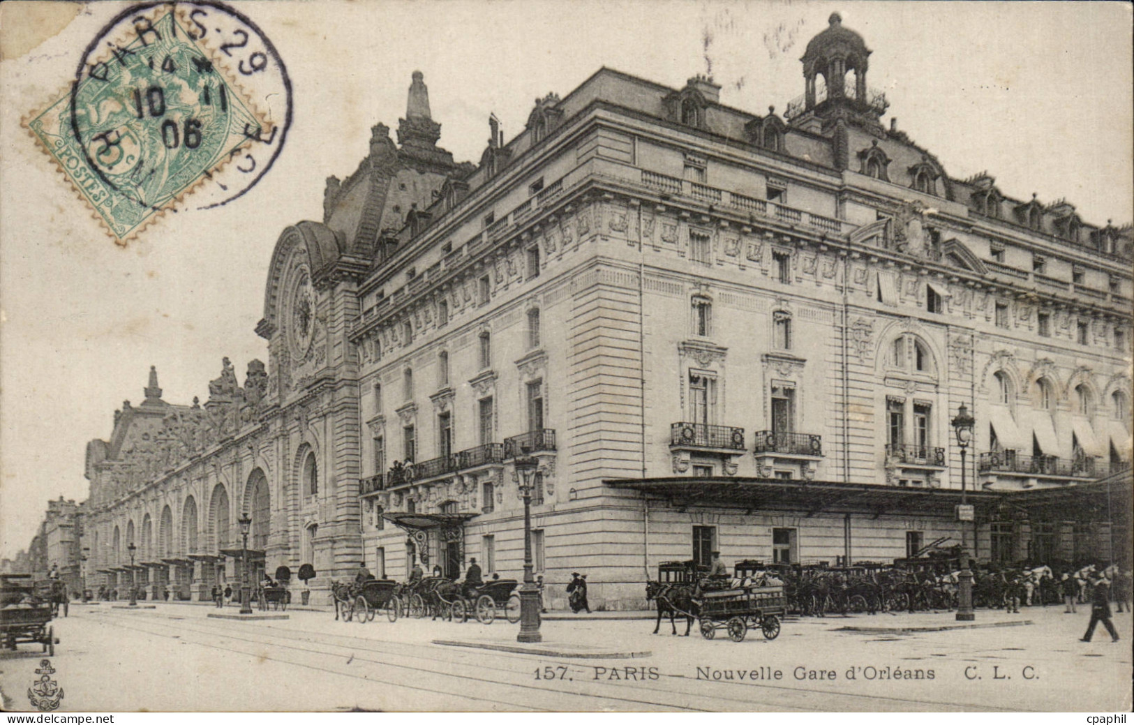 Paris CPA Nouvelle gare d'Orleans (Orsay)