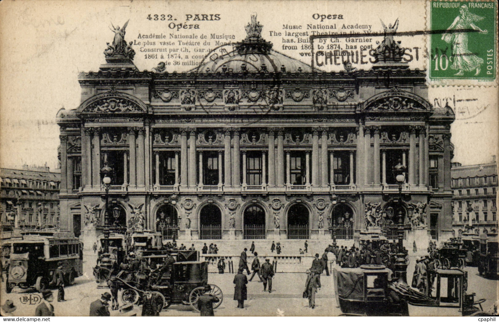 Paris CPA Opera