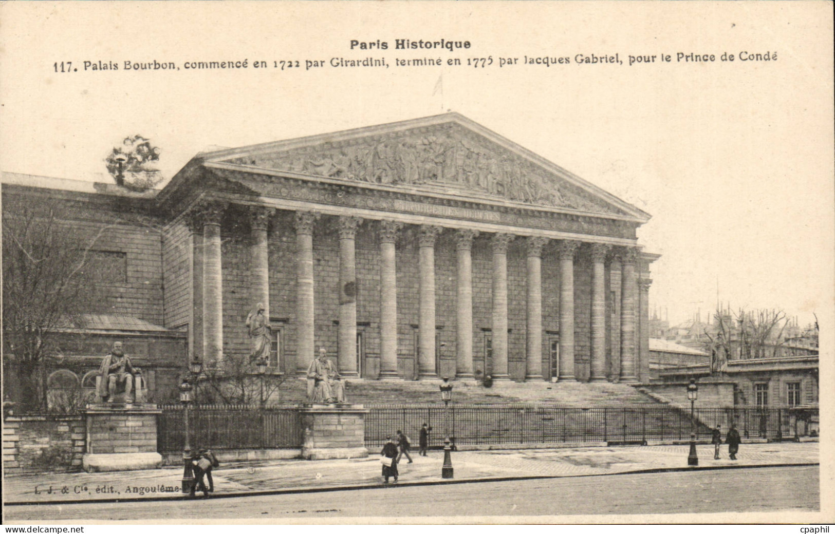 Paris CPA Palais Bourbon