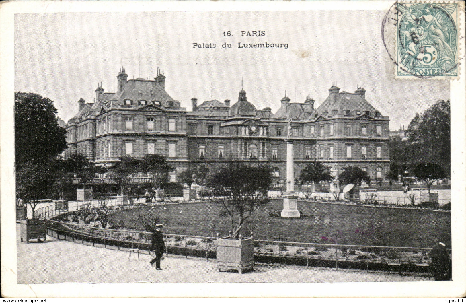 Paris CPA Palais du Luxembourg