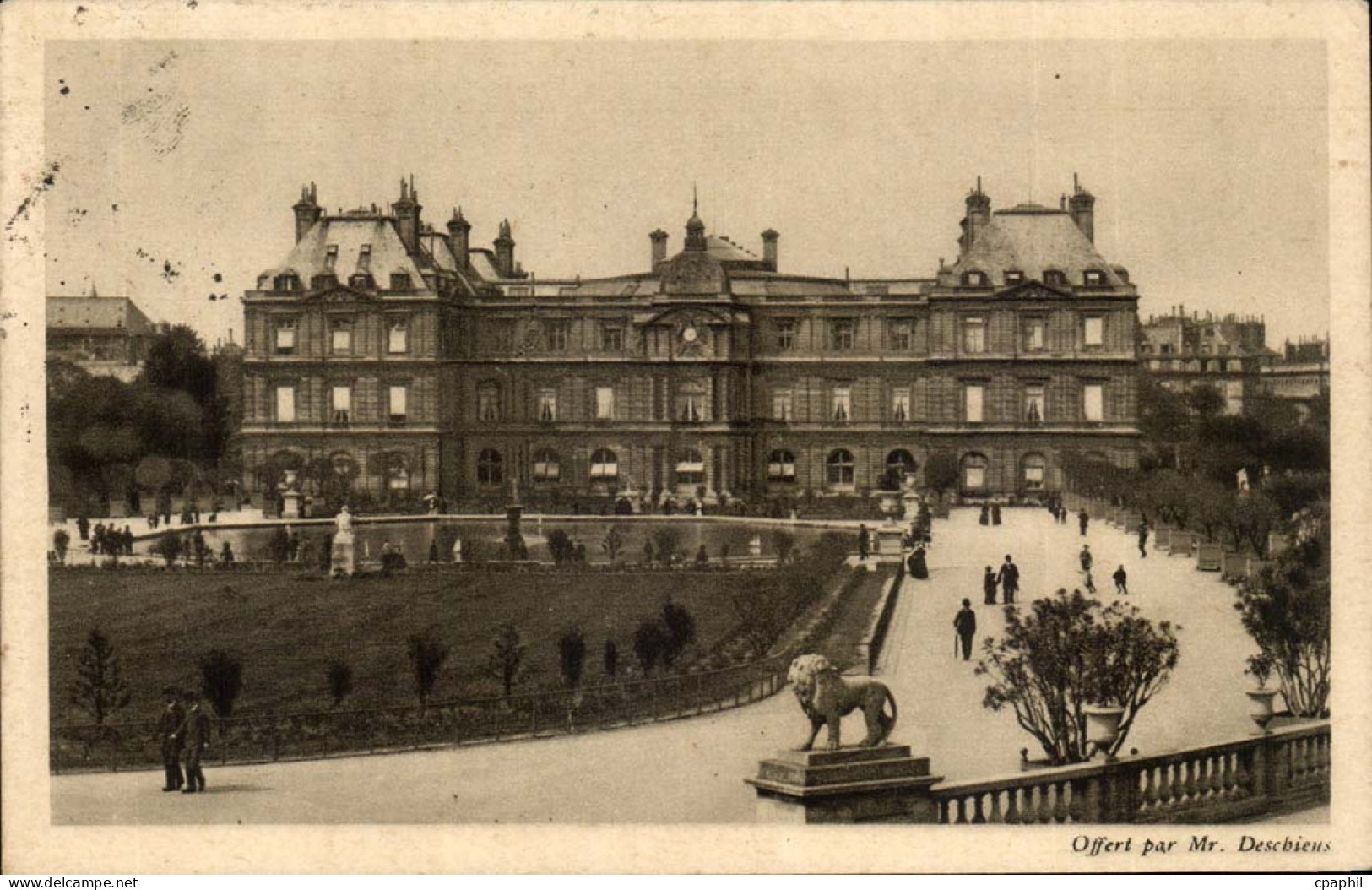 Paris CPA Palais du Luxembourg