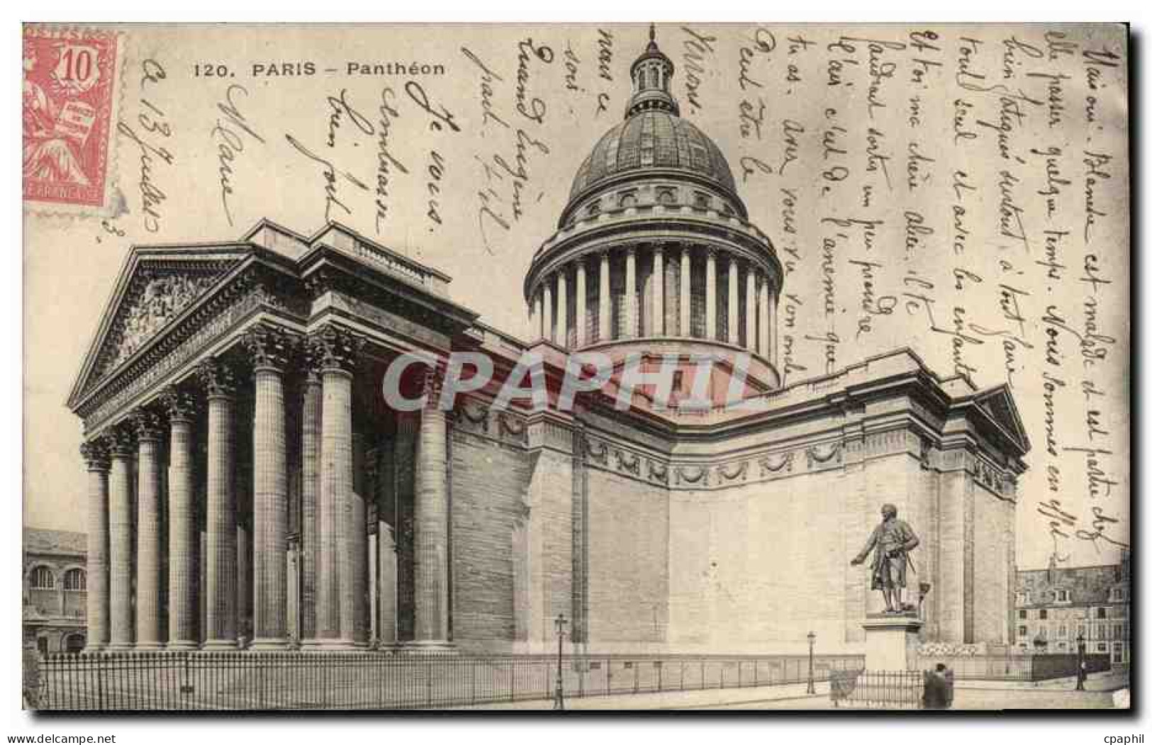 Paris CPA Pantheon