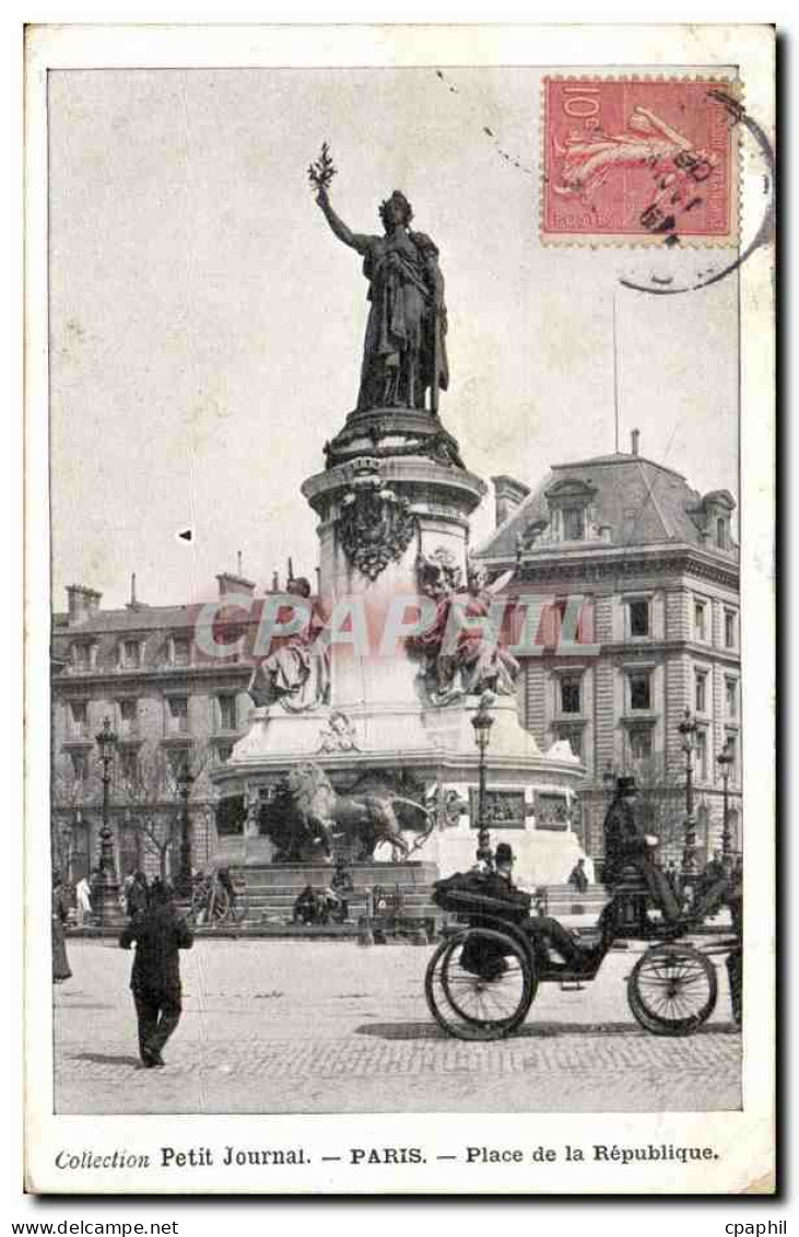 Paris CPA Place de la Republique
