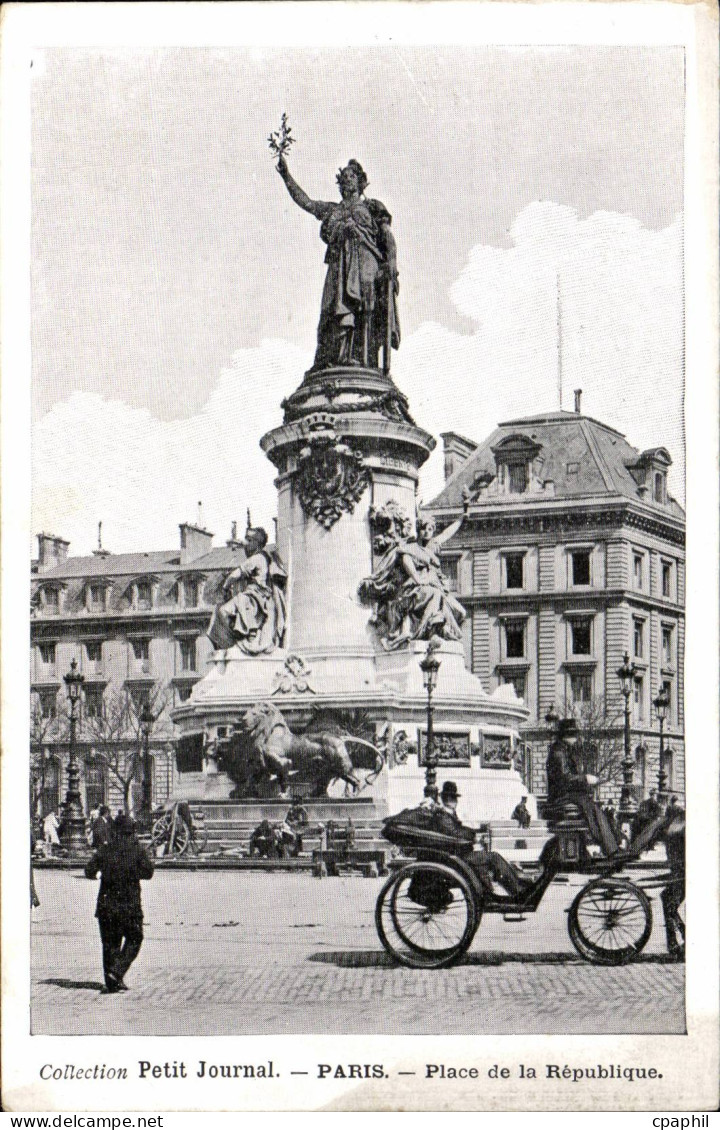 Paris CPA Place de la Republique