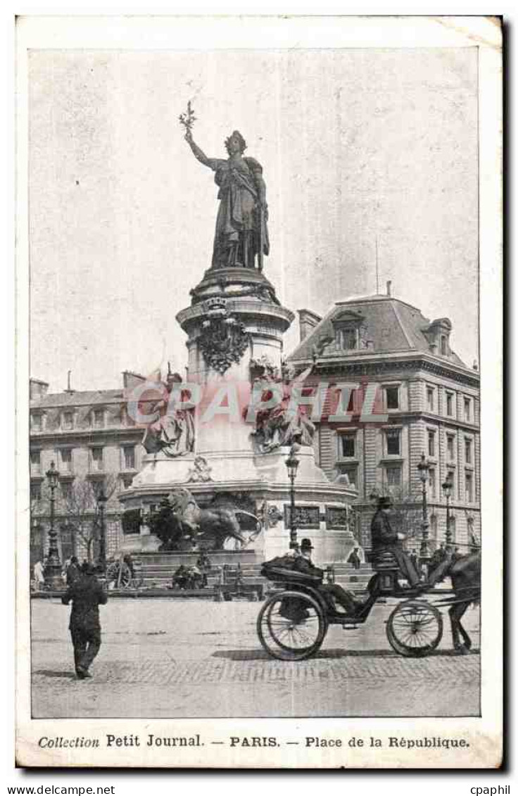paris CPA Place de la Republique