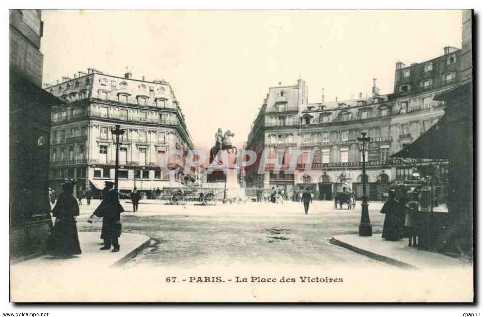 Paris CPA Place des Victoires