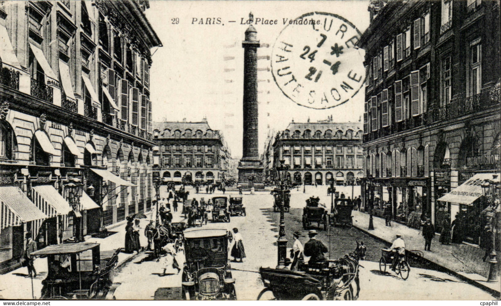 Paris CPA Place Vendome