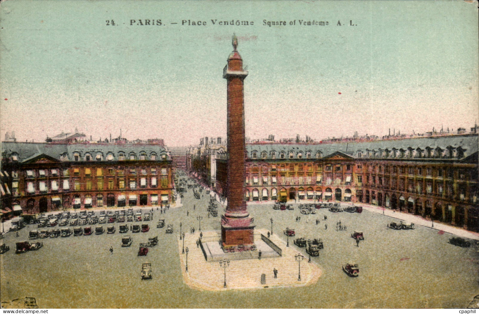 Paris CPA Place Vendome