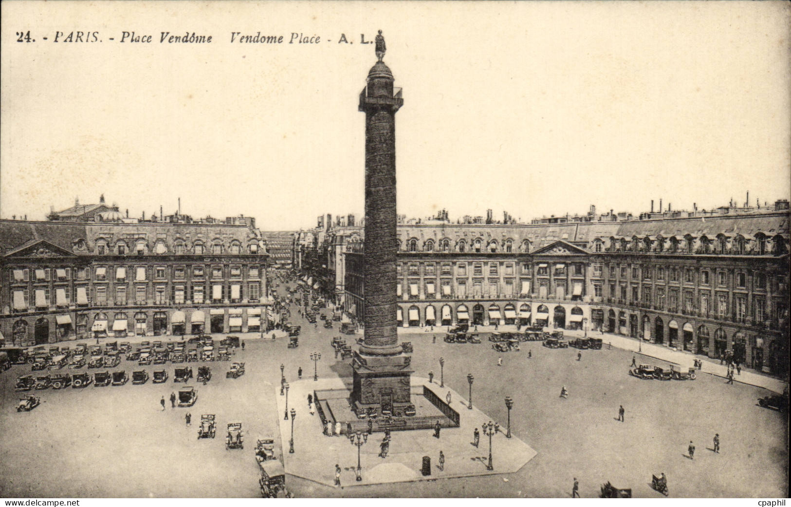 Paris CPA Place Vendome