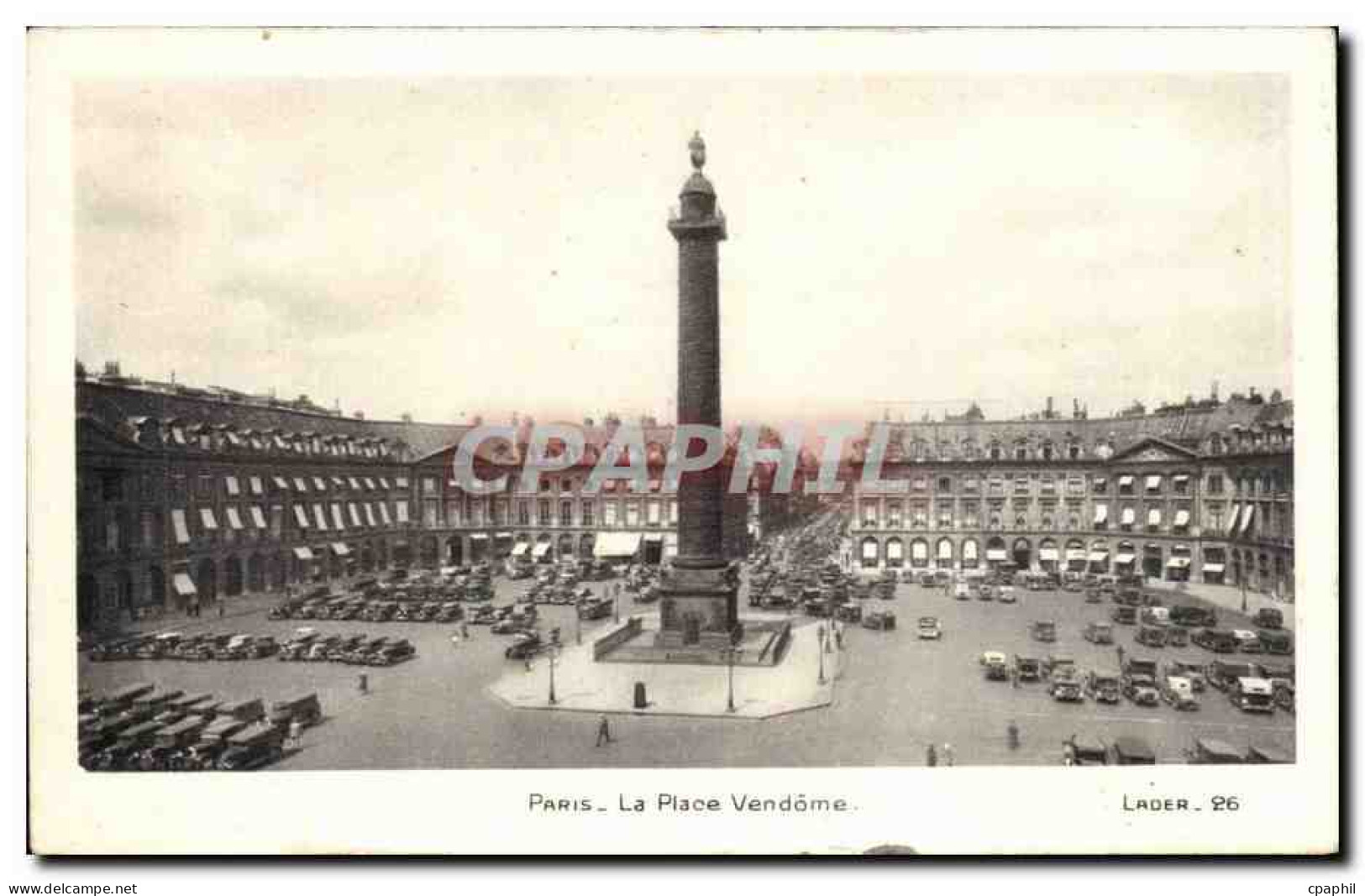 Paris CPA Place Vendome