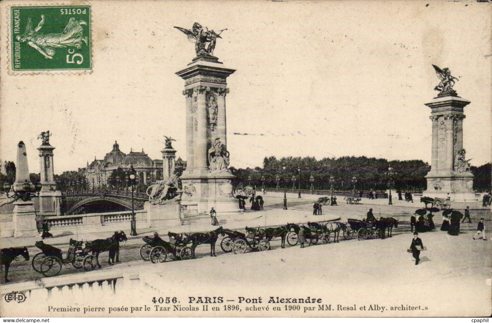 Paris CPA Pont Alexandre