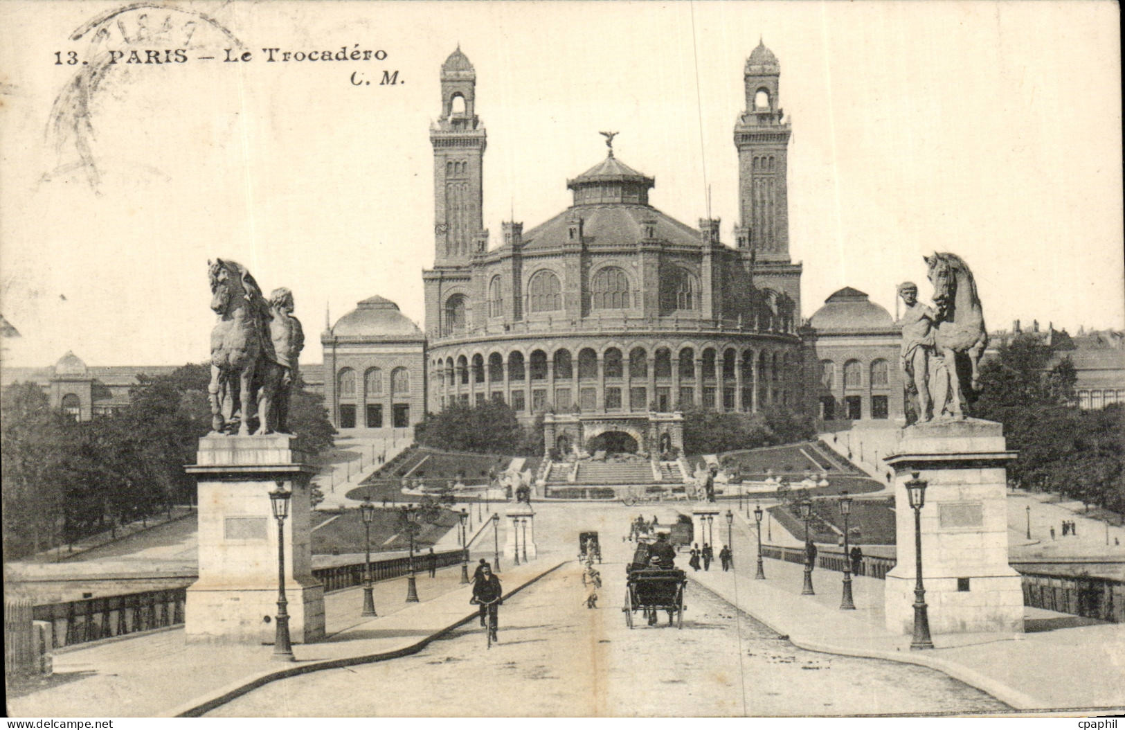 Paris CPA Trocadero
