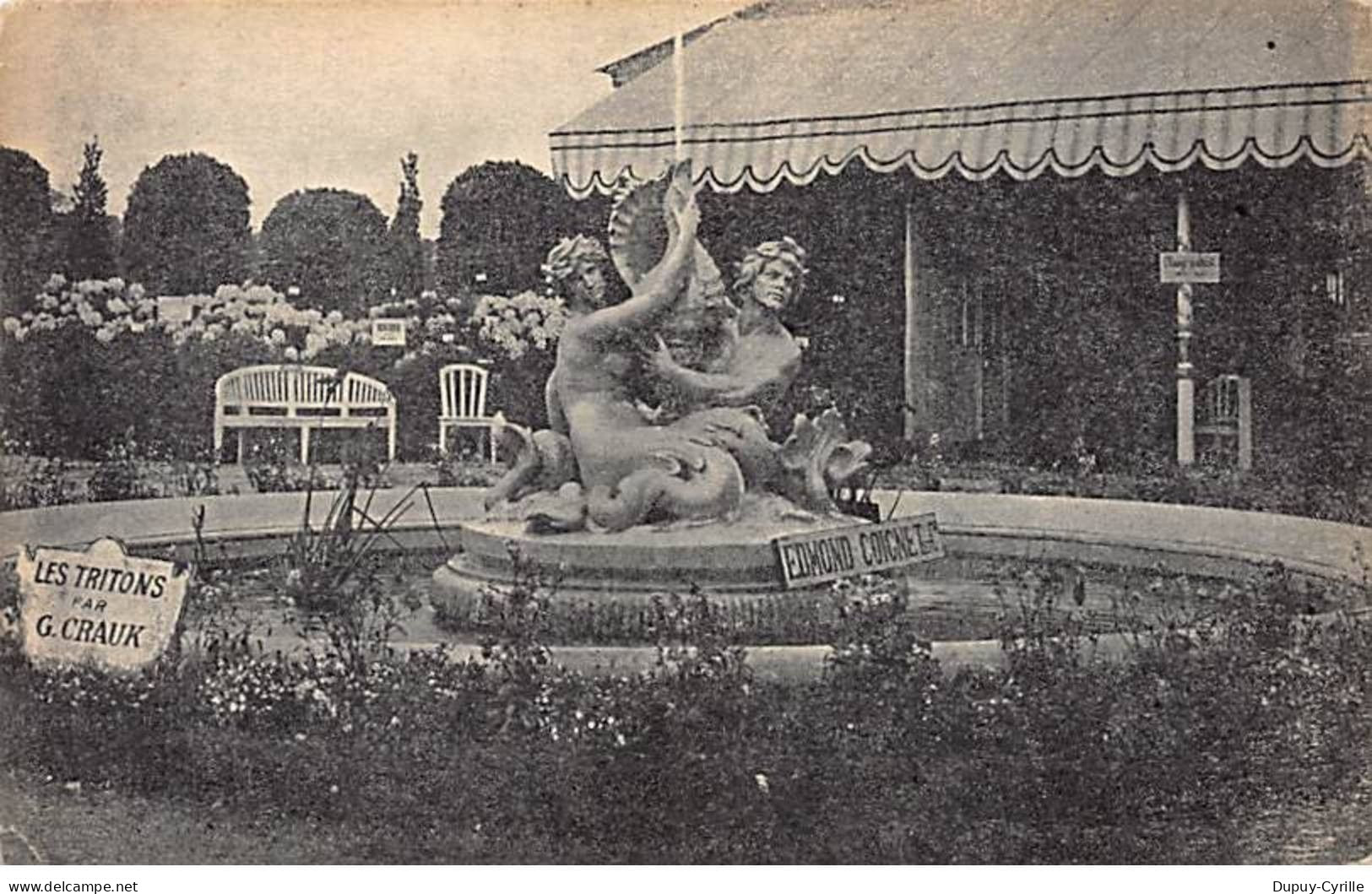 PARIS - Décoration des Parcs et Jardins - Edmond Coignet, Rue de Londes - état
