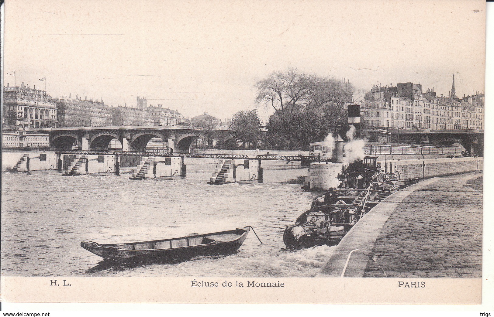 Paris - Écluse de la Monnaie