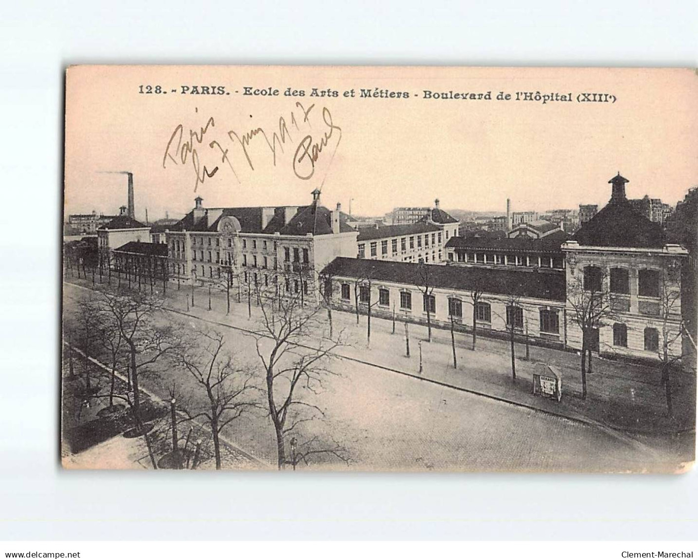 PARIS: Ecole des Arts et Métiers, Boulevard de l'Hôpital - état