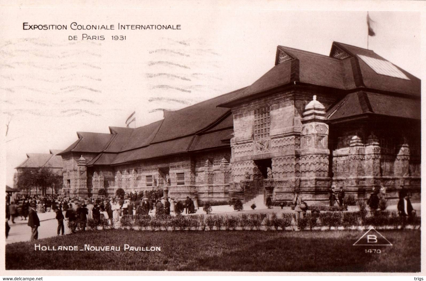 Paris (Exposition Coloniale Internationale de 1931) - Hollande: Nouveau Pavillon