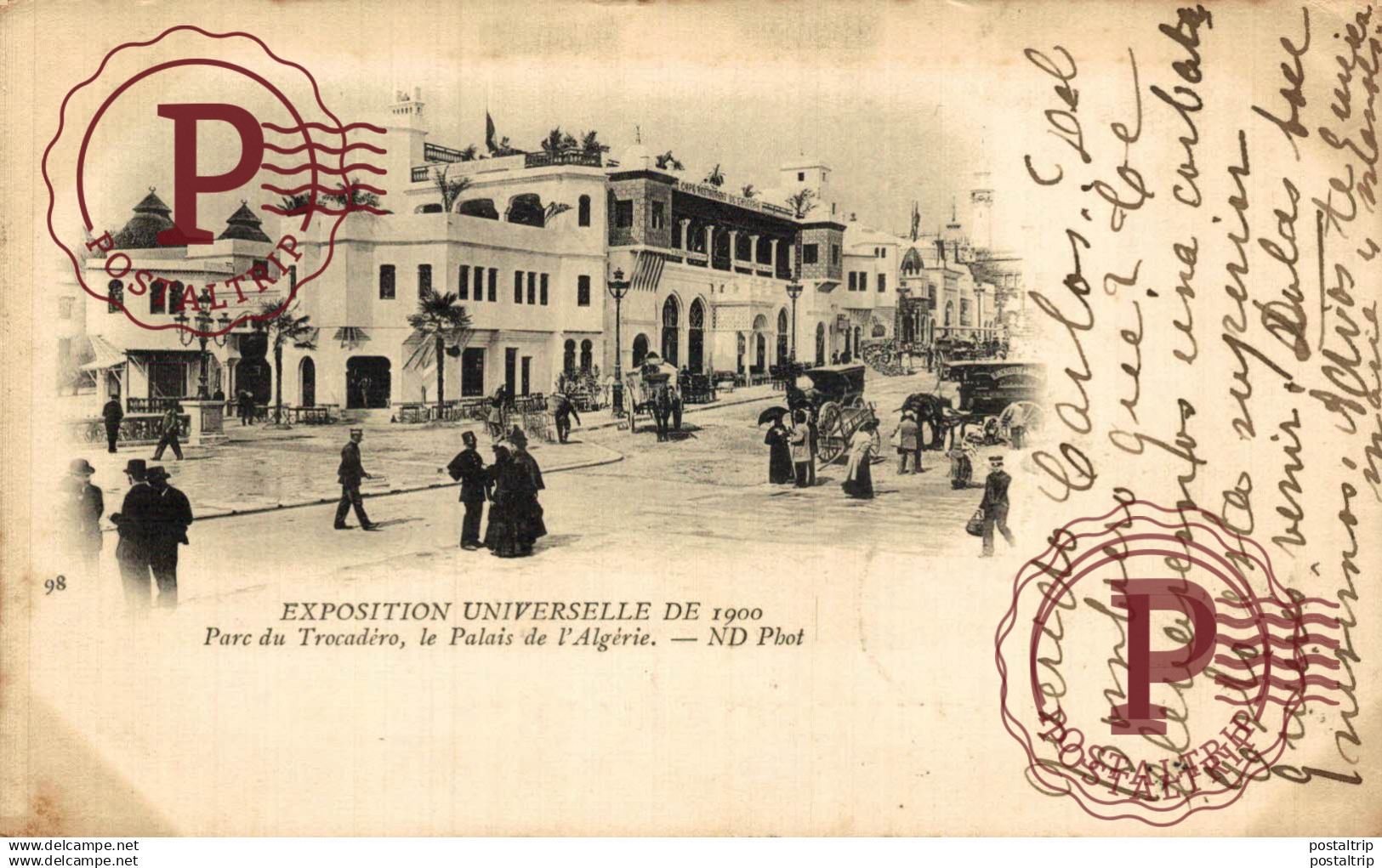 PARIS -- EXPOSITION DE 1900 ALGERIE
