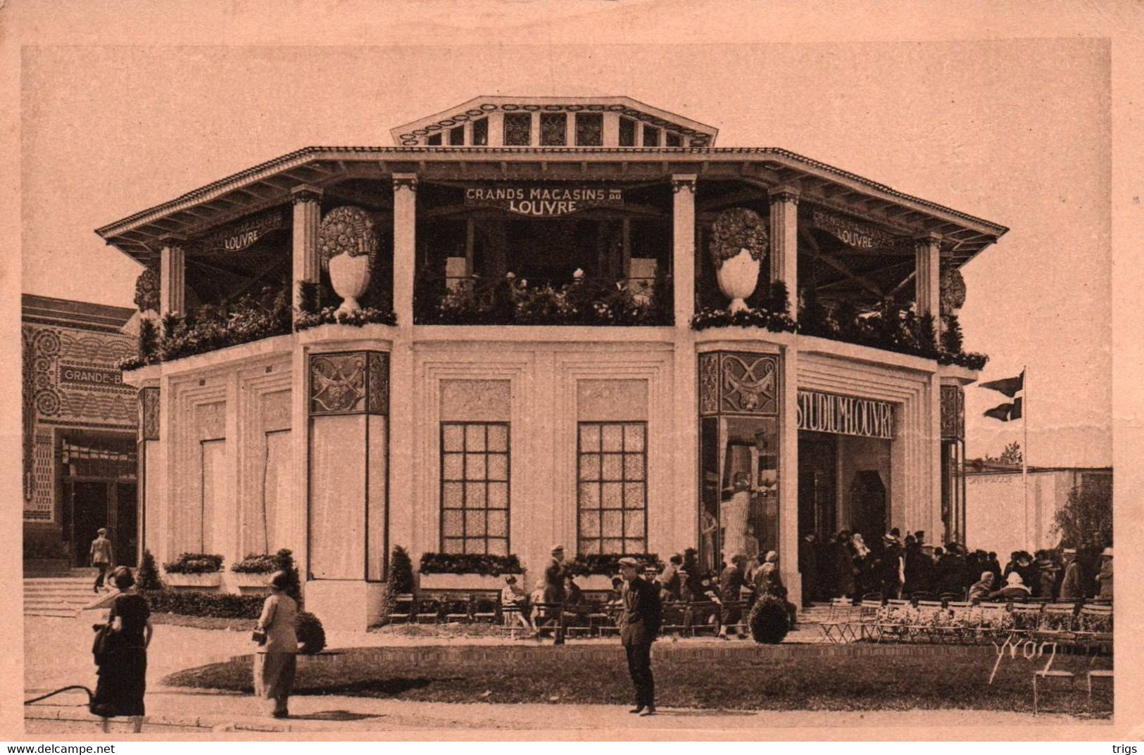 Paris (Exposition International des Arts Décoratifs de 1925) - "Studium Louvre"
