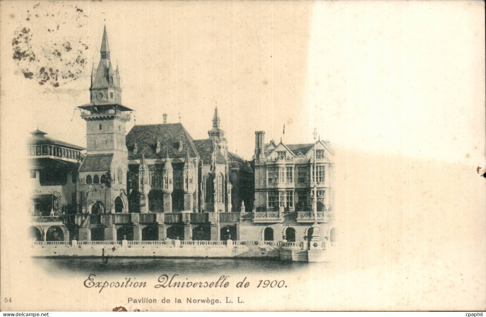 Paris - Exposition Universelle 1900 - Pavillon de la Norwege - CPA
