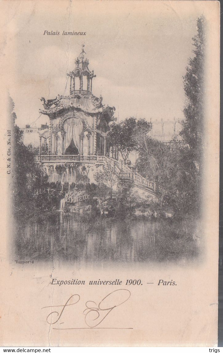 Paris (Exposition Universelle de 1900) - Palais lumineux