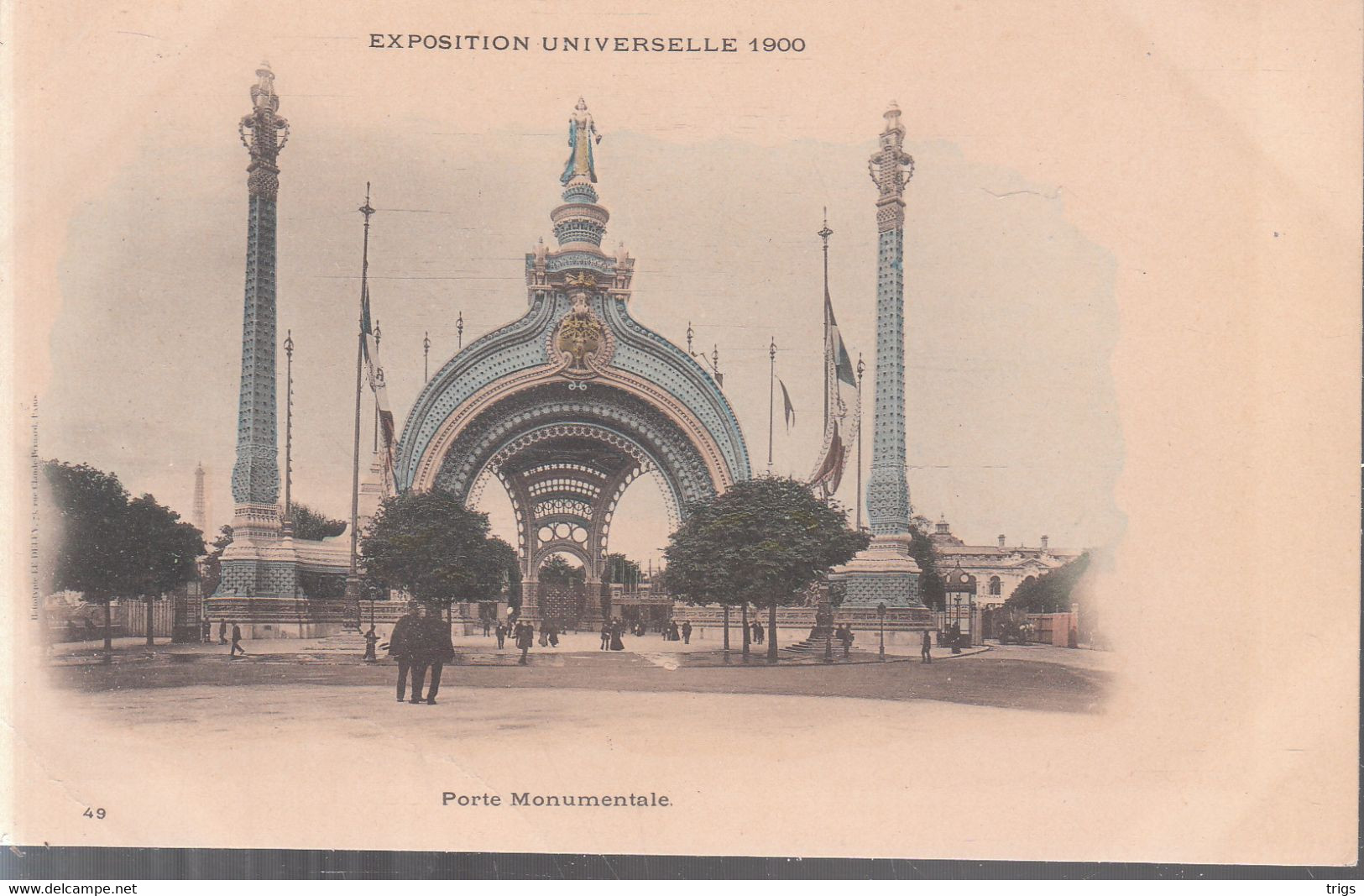 Paris (Exposition Universelle de 1900) - Porte Monumentale