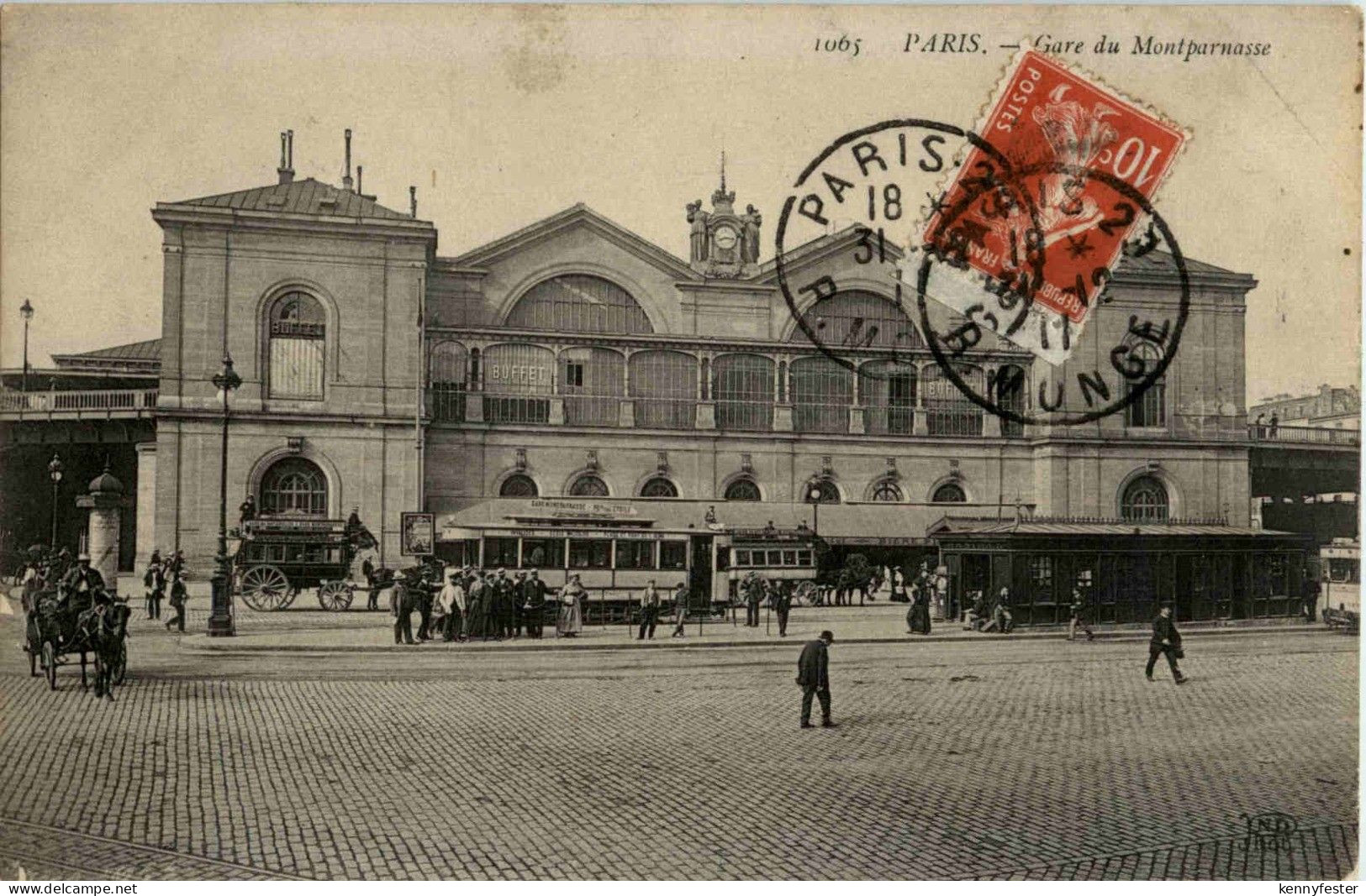 Paris - Gare de Montparnasse - Tramway