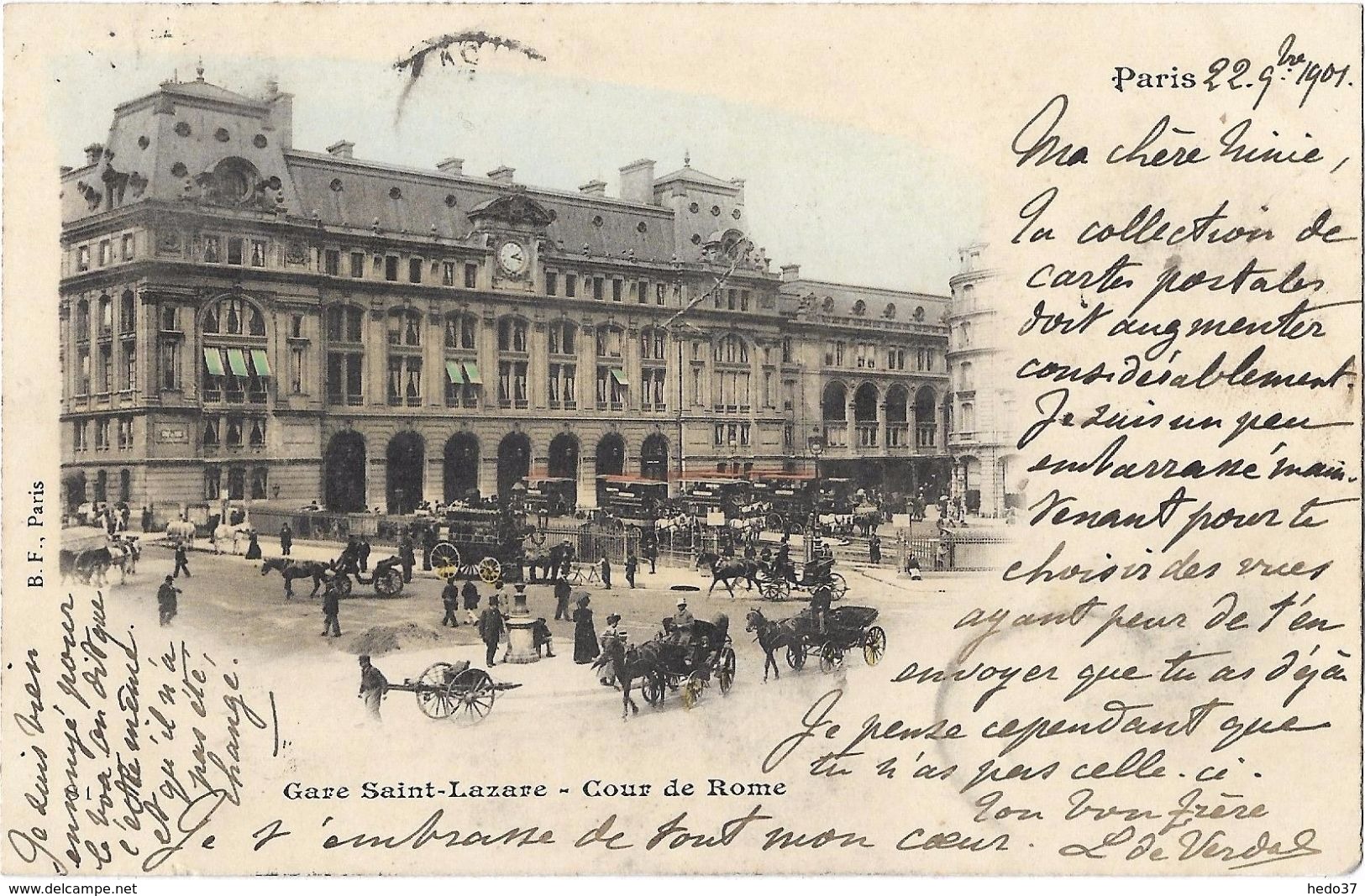 Paris - Gare Saint-Lazare - Cour de Rome